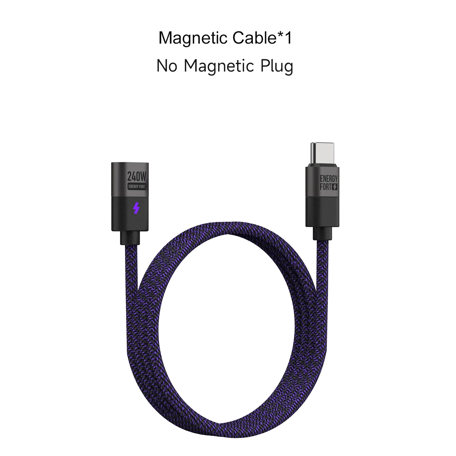 High-Speed 240W Magnetic USB Type C Fast Charging Cable