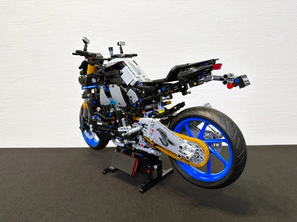 기술 42159 MT-10 SP Yamahas 레이싱 오토바이 빌딩 블록 키트, 모델 스피드 오토바이 벽돌, 어린이용 장난감 선물