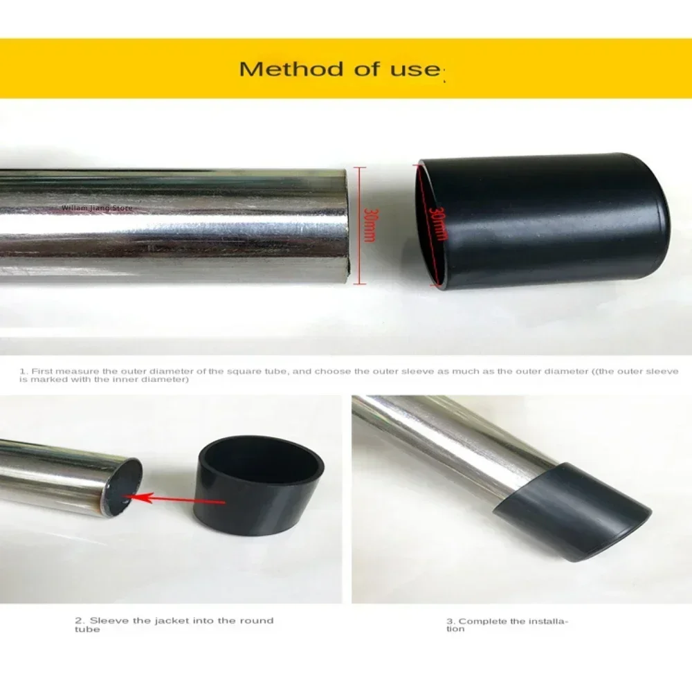 Chair Chair Foot Cover Furniture Rubber Feet Legs Table End Insert PVC Silent Anti-skid Floor Protective Cap Round Leg Pads Home