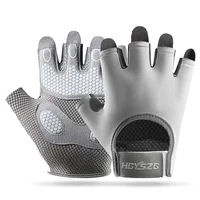 1 Pair Gym Body Building Training Fitness Gloves Sports Weight Lifting Exercise Slip-Resistant Gloves for Women Men Yoga Gloves 1