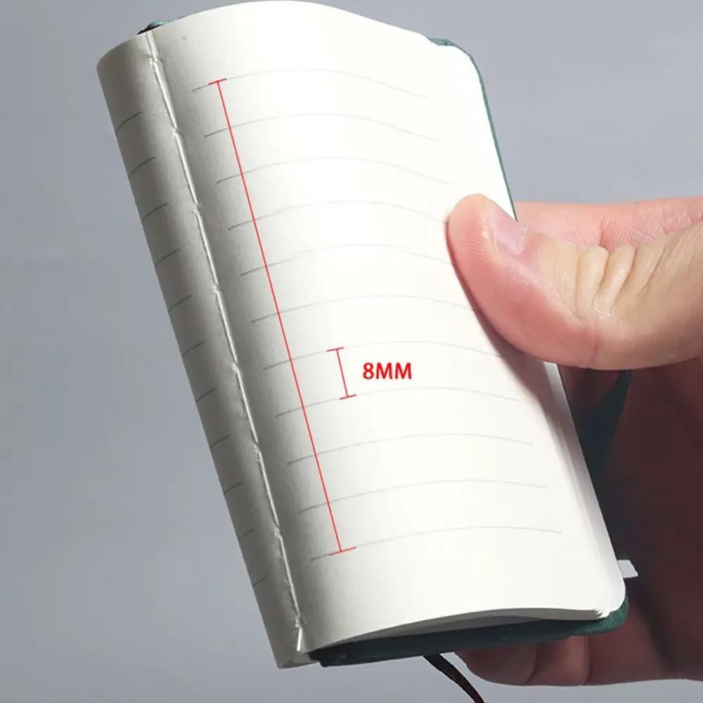 Compact Business & College Stationery Pocket Diary - Thick Handwriting & Memo Notebook