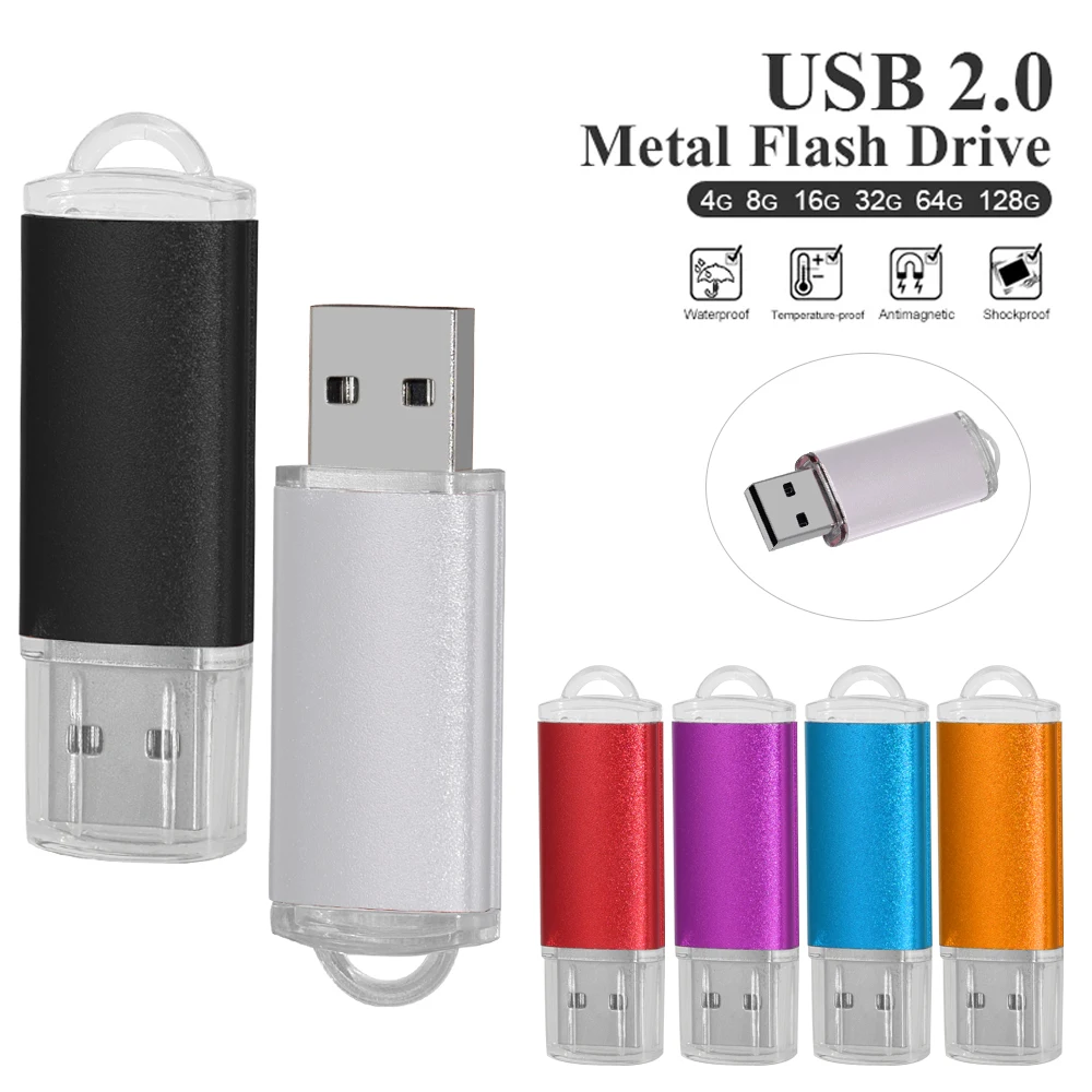 Chiavette USB Chiavetta USB ADATA C906 64GB USB 2.0 Tipo-A Nera Copritappo