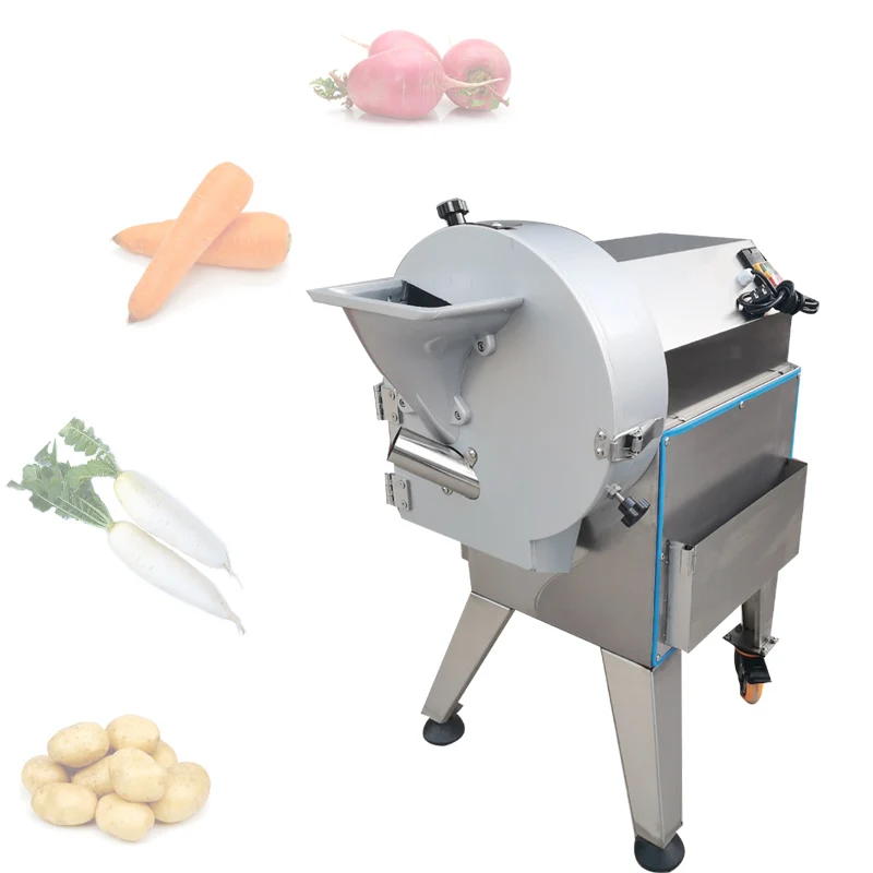 

110V 220V Electric Vegetable Cutting Machine For Restaurants, Canteens, Vegetable Slicing, Shredding Dicing Machines