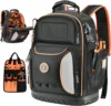 75 Pockets & Loops Heavy Duty Tools Organizer Bags/HVAC Tool Carrier for Eelectrician/Construction Work with Molded Base and Com 1
