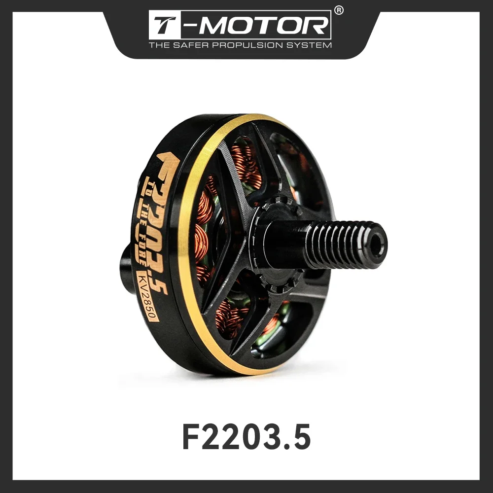 T-MOTOR FPV Drones T-HOBBY F2203.5 Fpv Racing Drone Motor 3-6S KV1500/KV2850/KV3550 Brushless Motor For FPV Freestyle Version
