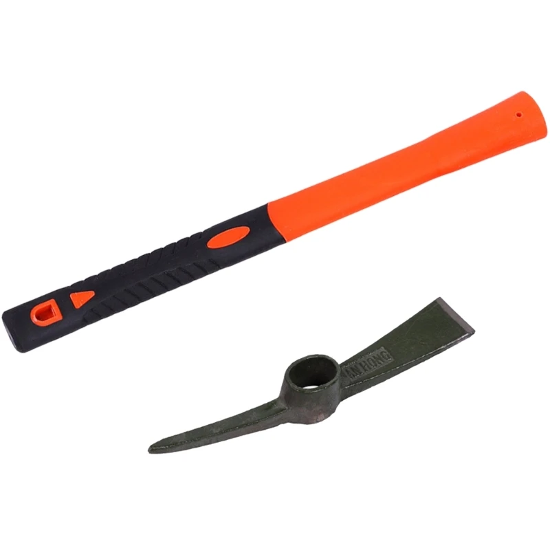 X37E Strong Miniature Mattock Tool for Efficient Excavation Farming Trail Maintenance Campers Gardener Efficient Soil Removal
