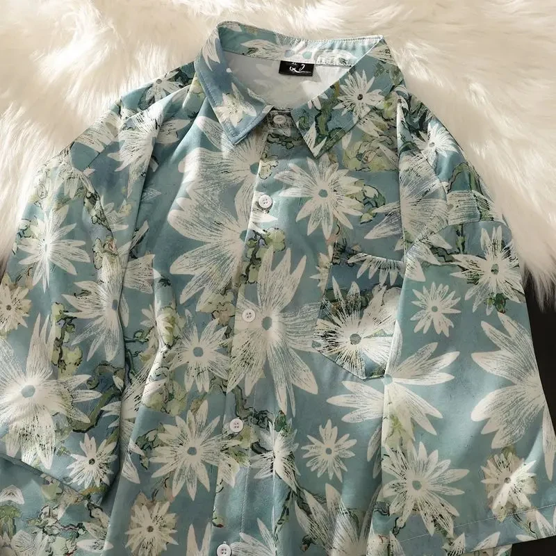 Sweet Fruit 3D Printed Shirt Men Women Casual Fashion Short Sleeves Shirts Button Lapel Streetwear Oversized Clothing No Pockets 5