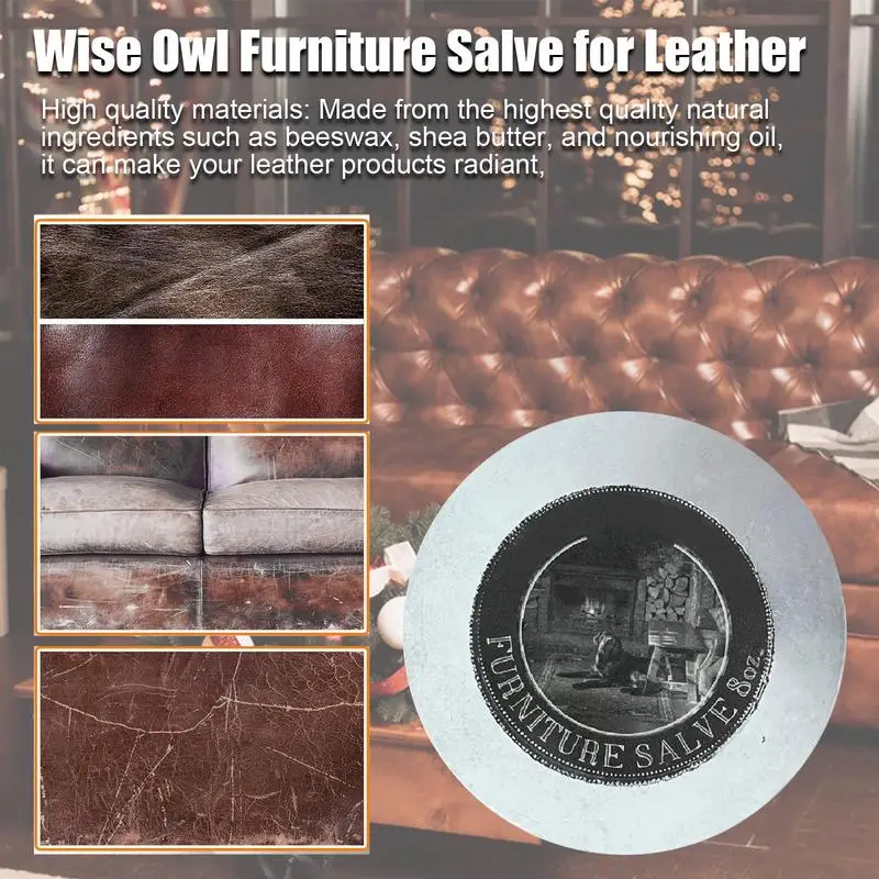 Leather Cream Leather Conditioner Salve Furniture leather ointment Repair Gel For Furniture Jacket Sofa Boat Car