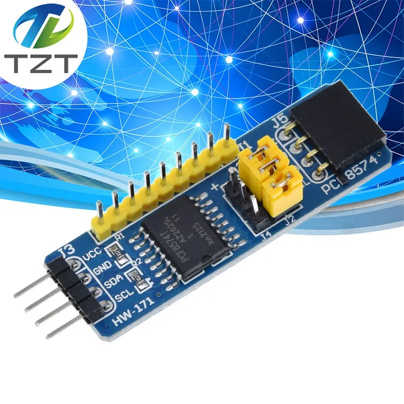 1/3 Stück PCF8574 IO-Erweiterungsplatine I/O-Expander I2C-Bus Evaluierungs-Entwicklungsmodul