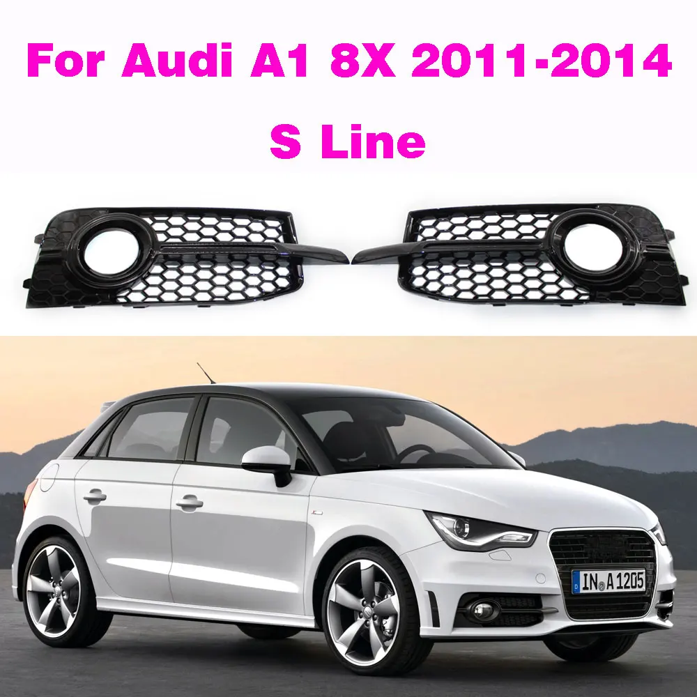 For Audi A1 S Line 8x 2011-2014 Bumper Grill Fog Light Surround