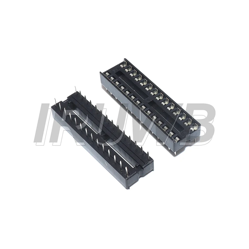 10-Pack Solder-Friendly DIP IC Socket Adapters for Various Pin Configurations