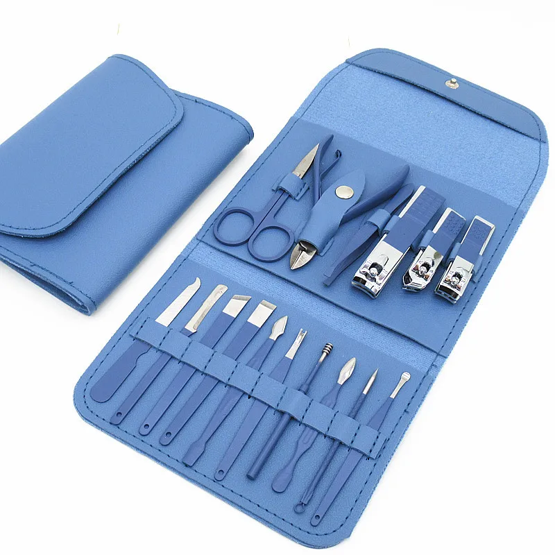 12/16Pcs Professional Pedicure Tools Toenail Tools Kit Nail Care