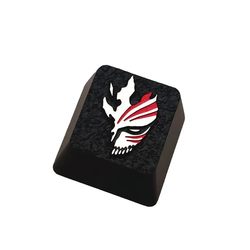 Morte Falsa Face Liga de Alumínio Chave Tampa Personalização Criativo Metal Maquinaria Teclado Keycap r4 Esc 1pc - Imagem 4