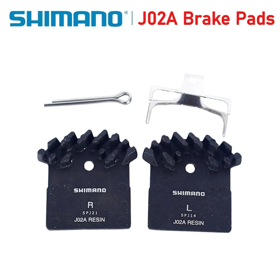 SHIMANO J02A J04C MTB Bicycle Resin Metal Disc Brake Pad Ice Tech Cooling Fin For M9000 M987 M985 M8000 M785 M675 M666 M615 S700