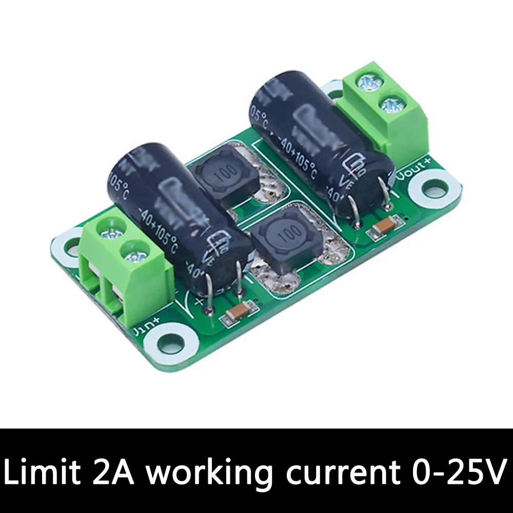0-50V 4A DC Scheda Filtro Alimentatore Classe D Amplificatore Di Potenza Scheda Di Soppressione Delle Interferenze Pannello Di Controllo Industriale EMI Per Auto - Foto 5