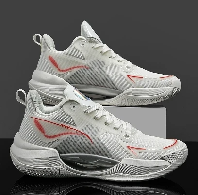 2024 Basketball Marathon Air Cushion Men Sports Running Shoes Breathable Lightweight Women's Comfortable Nonskid Sneakers 5