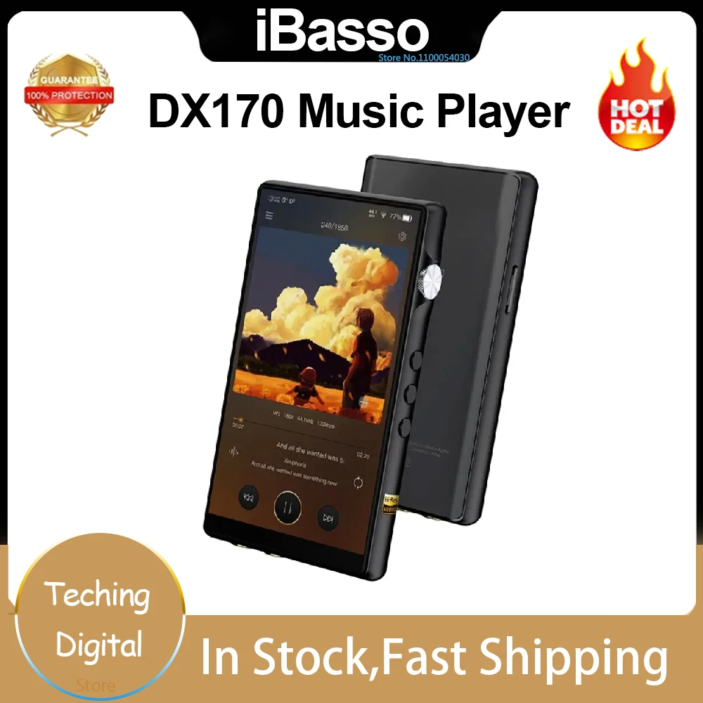 Original iBasso DX170 HiFi Digital Audio Plyer Lossless Music 