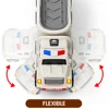 WizKidz Play Ambulance Toy Vehicle Truck With Light & Sound for Kids 3+ Years Old Emergency Rescue Police Fire Helicopter Gifts 4