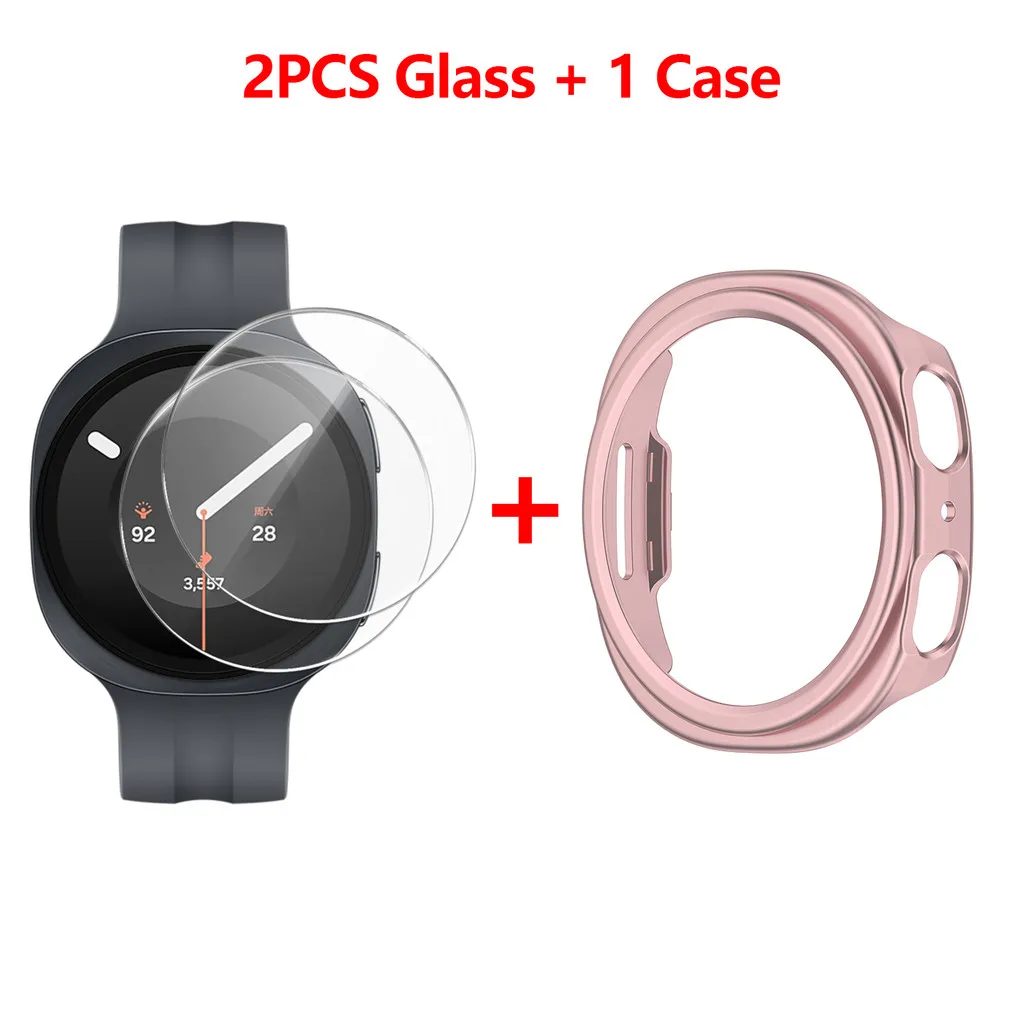 Enhanced Protective Bumper Case with Tempered Glass Set