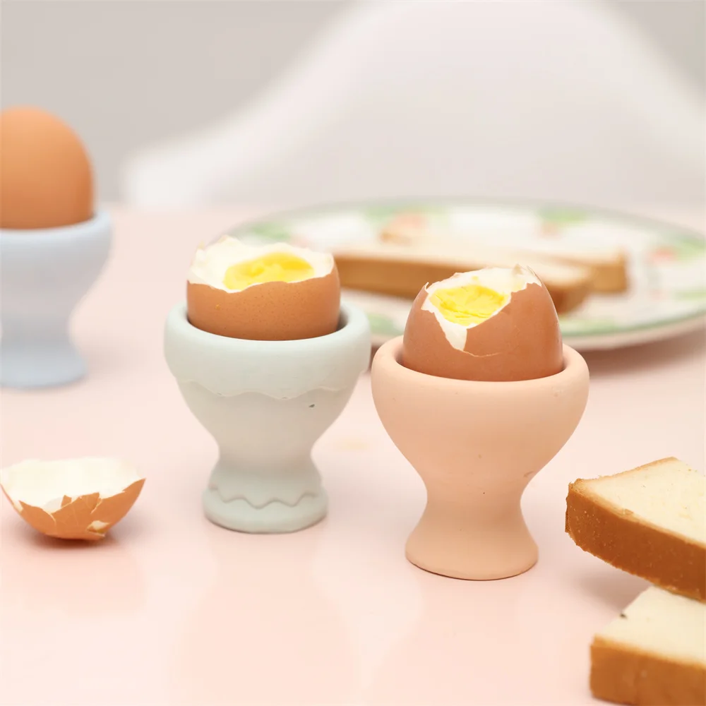Egg Cup for Boiled Egg Cement Silicone Mold Handmade Holder Concrete and Jesmonite Mould Handmade Easter Gift Craft Tools silicone mold