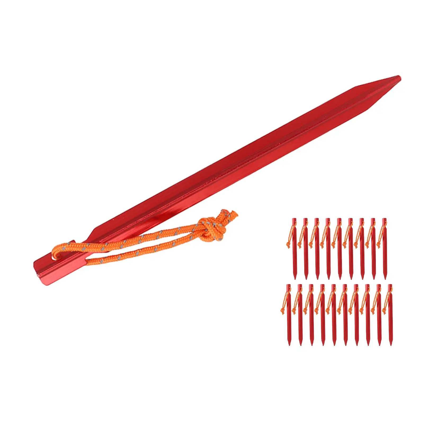 Aluminium Alloy Tent Pegs for Outdoor Camping-Heavy Duty & Waterproof