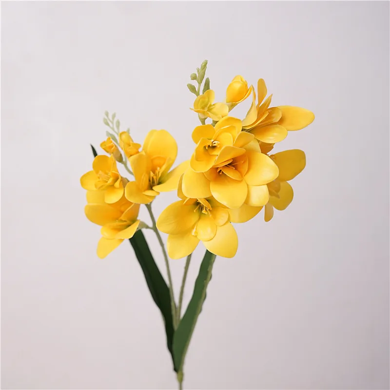 Luxury Real Touch Snow Orchid