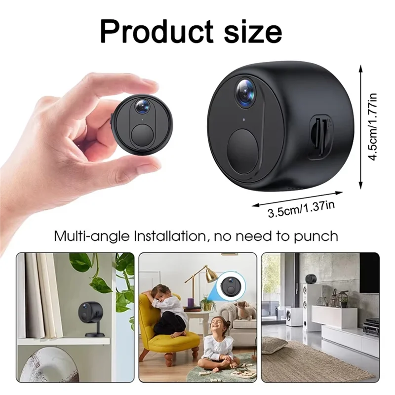 L22A-OKAM Mini 4G 3MP Camera SIM Card Video Camcorder Security Monitor Surveillance Night Vision Smart Home Remote Cam_voghion.com