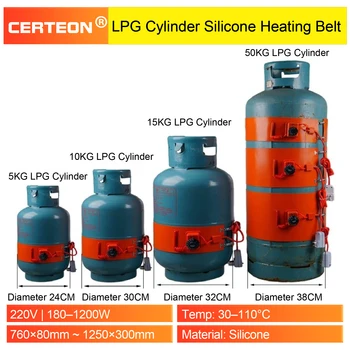 Silicone Heating Belt for LPG Cylinders 1