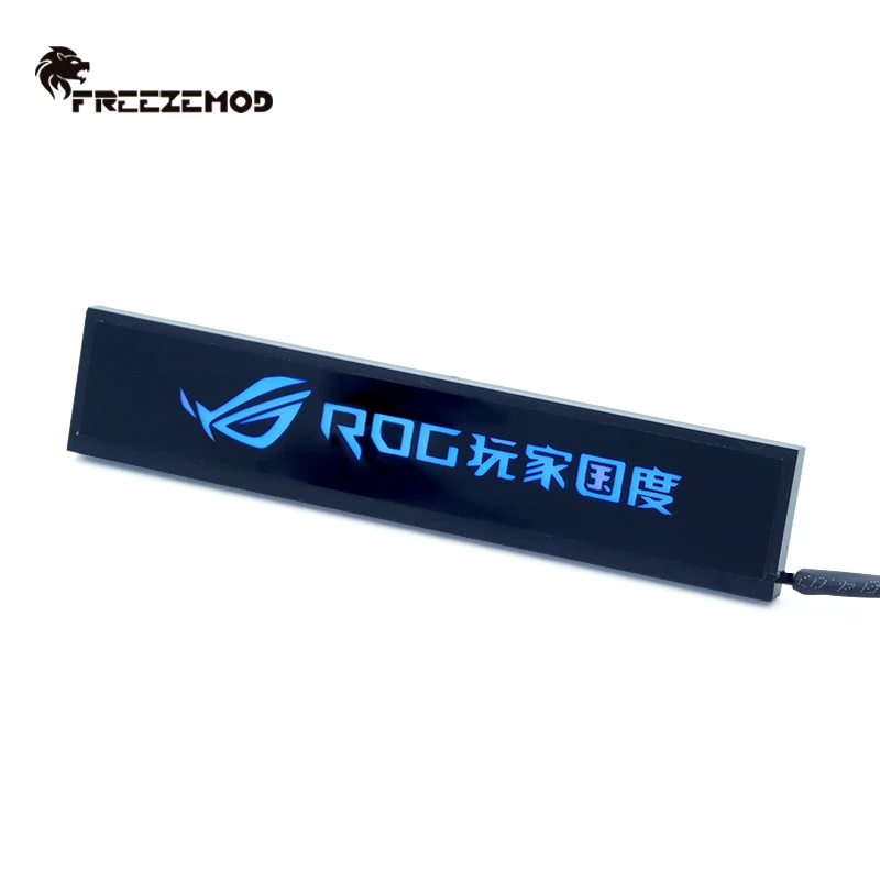 Zemod Gpu Painel Lateral Rtx3090 Gtx Rog pc Decoração Placa de Vídeo fé Lâmpada Água Cooler Aura Sync Xyd5v Refrigeração Argb - Imagem 4