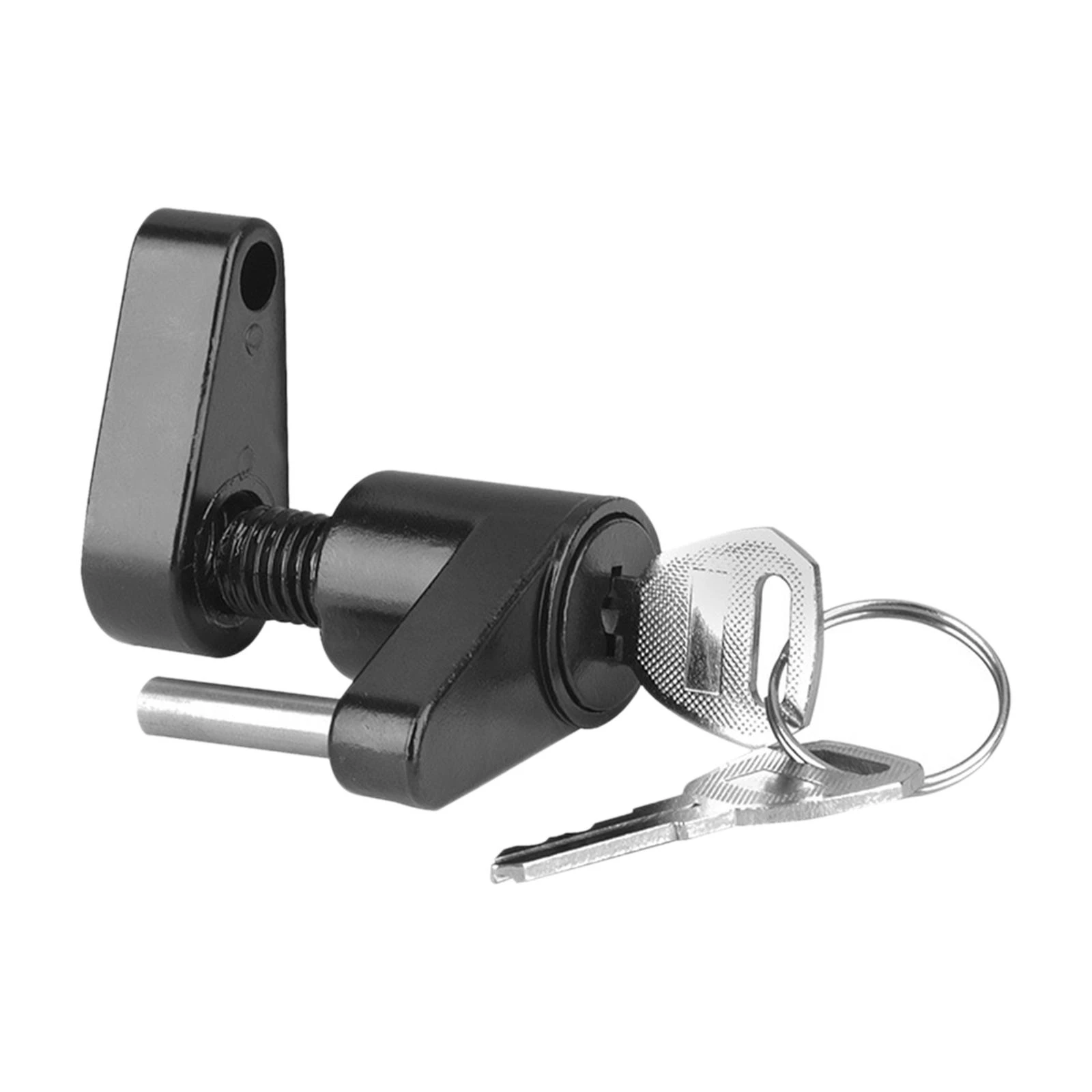 Cerradura acoplador de remolque con 2 llaves, 3/4 pulgadas, Span, negra, coche, cerradura de acoplamiento, vehículos de construcción, Campers| | - AliExpress