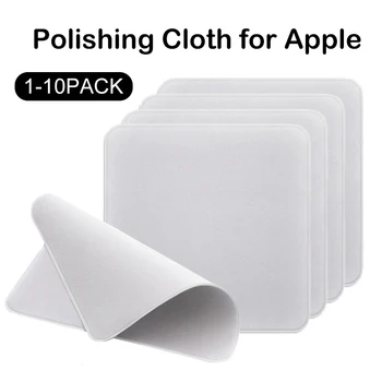 1-10 pezzi panni per lucidatura universali per Apple Phone IPad schermo obiettivo fotocamera panno per pulire lo panno in microfibra per la pulizia degli occhiali