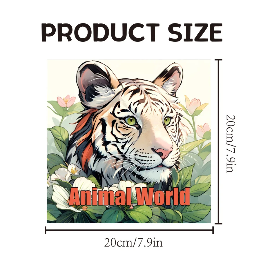 Animal World Colouring Book Adult Picture Book Original Design 4