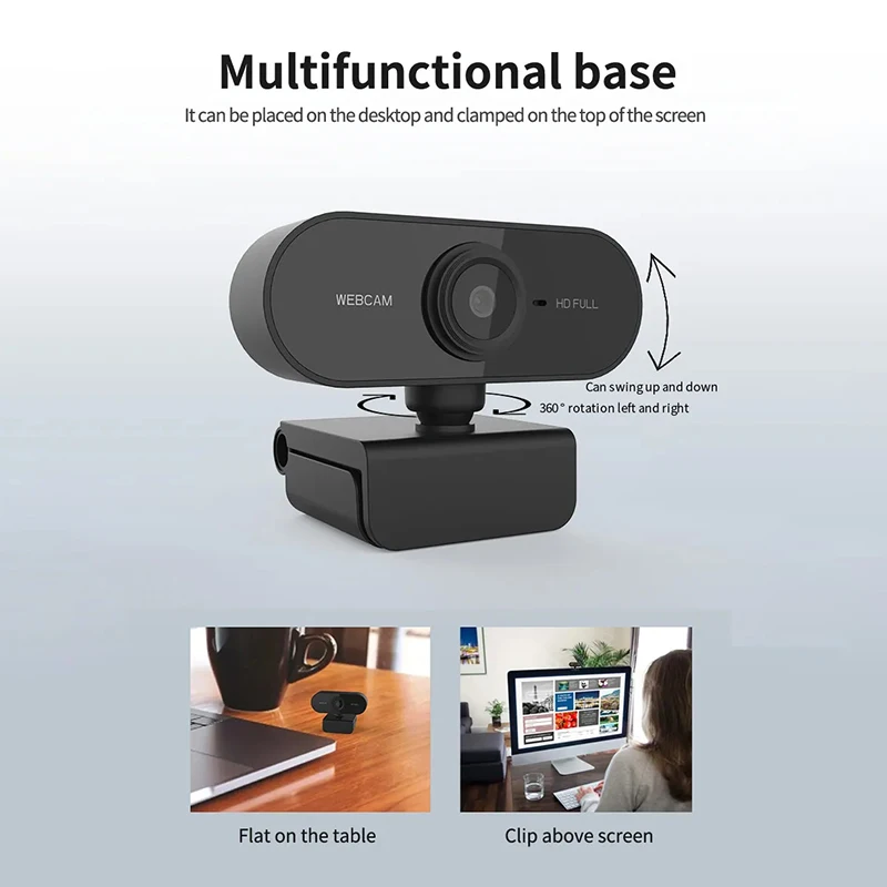 Xiaomi 1080P HD Web Camera Computer USB Camera With Microphone Tripod