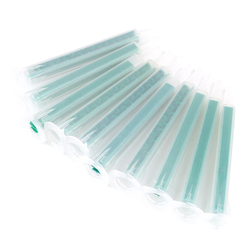 

10 x Resin AB Glue Static Mixer Mixing Tube Mixing Nozzle Syringe Set 83mm