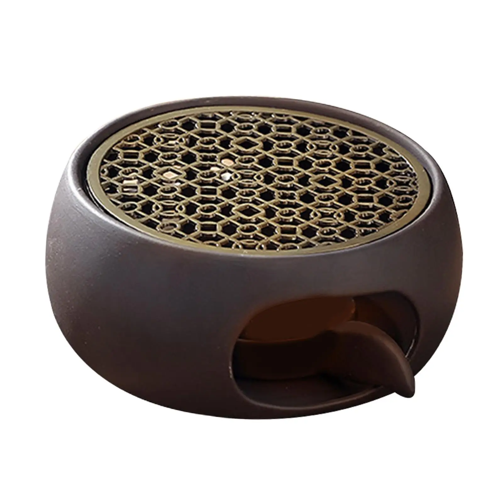 Teapot Warmers Pottery Teapot Warmer Home Ornaments for Heating Tea Multiuse Housewarming Gifts