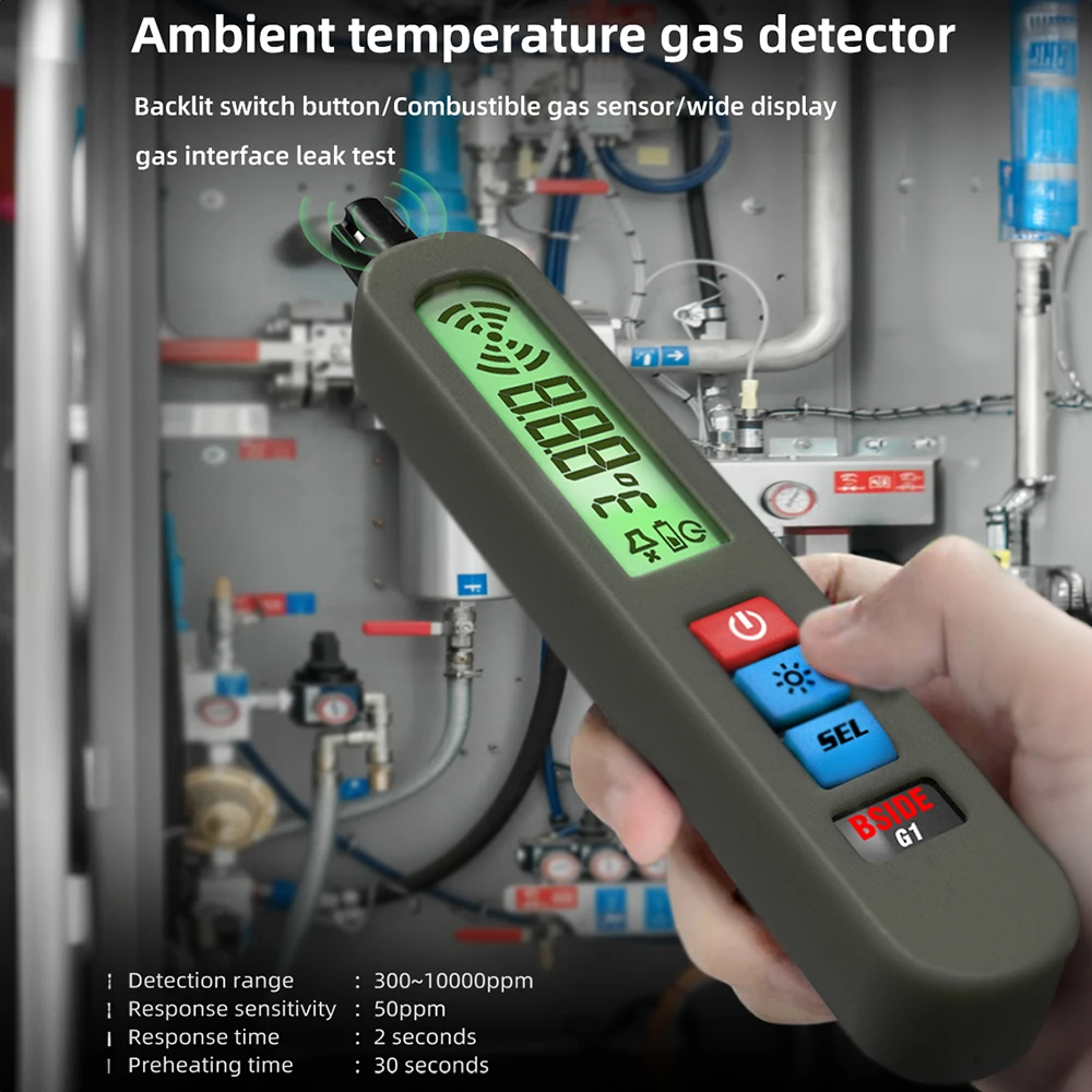 

BSIDE G1 USB Ручной детектор утечки горючего газа