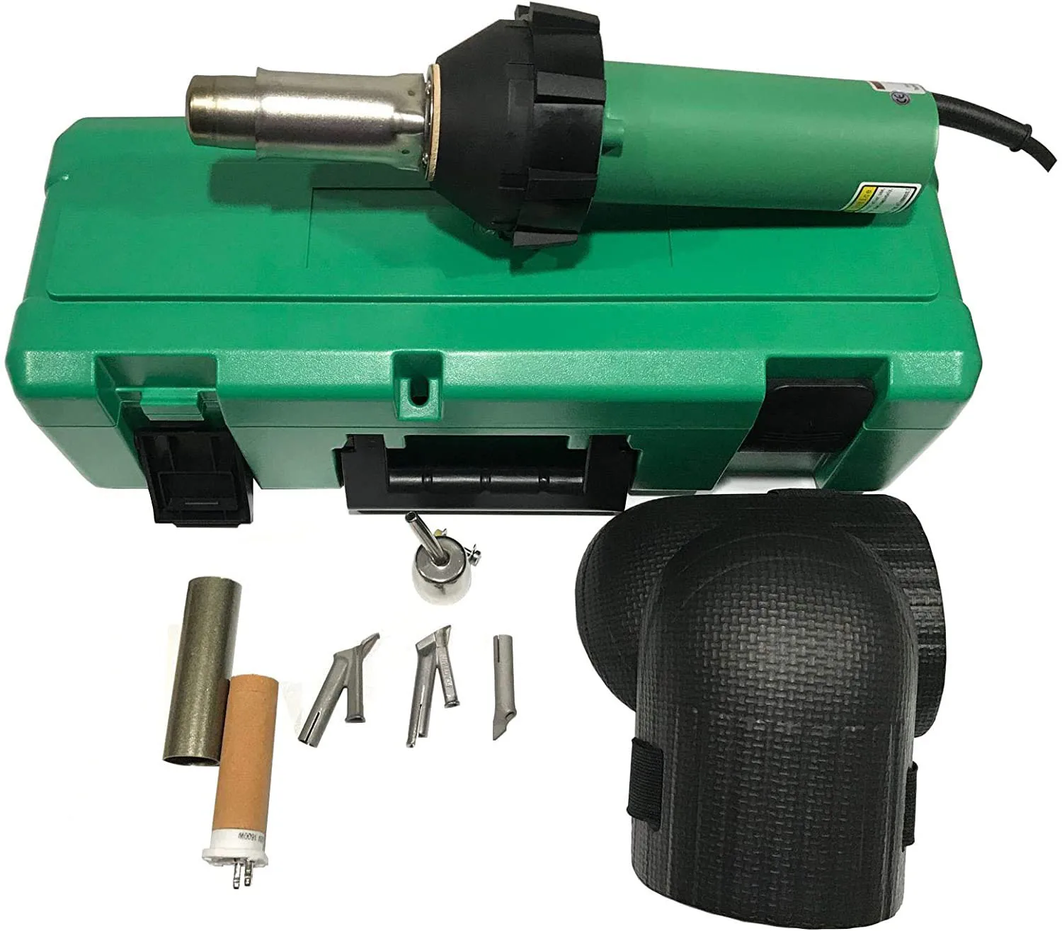 

Professional 1600W Heating Gun Hot Air Torch PVC TPO Plastic Welding Tool Kits PVC TPO Roofing Membrane Welder Power Tool
