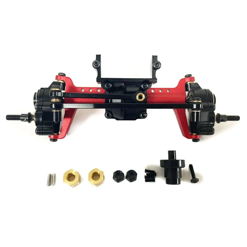 

RCGOFOLLOW Front Axle RC Car Part Better Stability Rc Front Axle For 1/24 FMS FCX24 Crawler RC Upgrade Part RC Car Accessories
