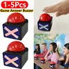 1-5Pcs Got Talent Show Answer Button Squeeze Box Knowledge Competition Answer Machine Game Answer Buzzer Alarm Button Buzzer 1