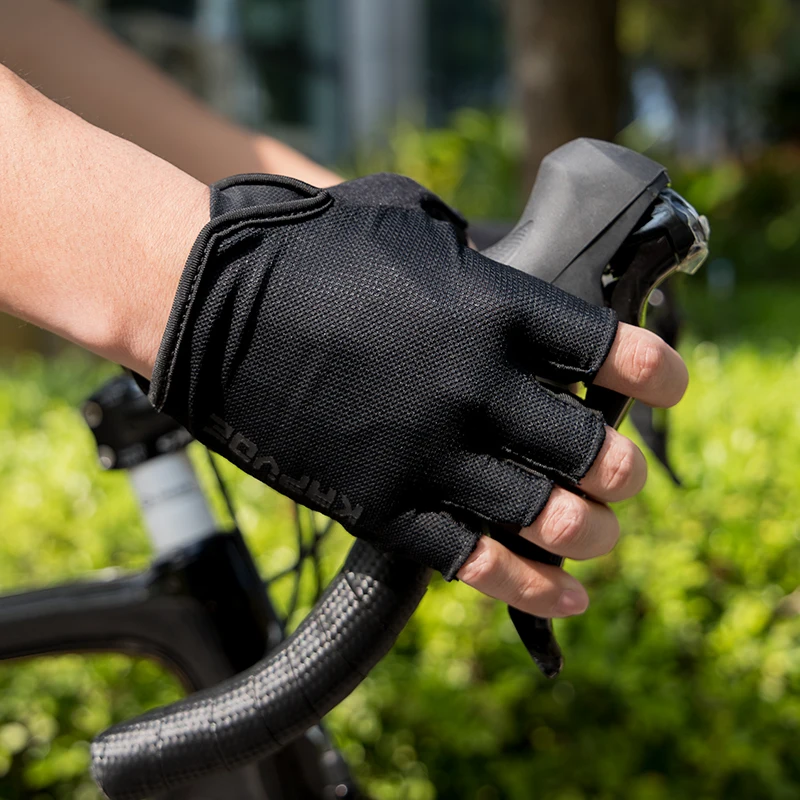 Guanti Ciclismo Uomo KONVINIT Mezzo Dito - Traspiranti, Antiscivolo, Per MTB E Strada - Foto 3