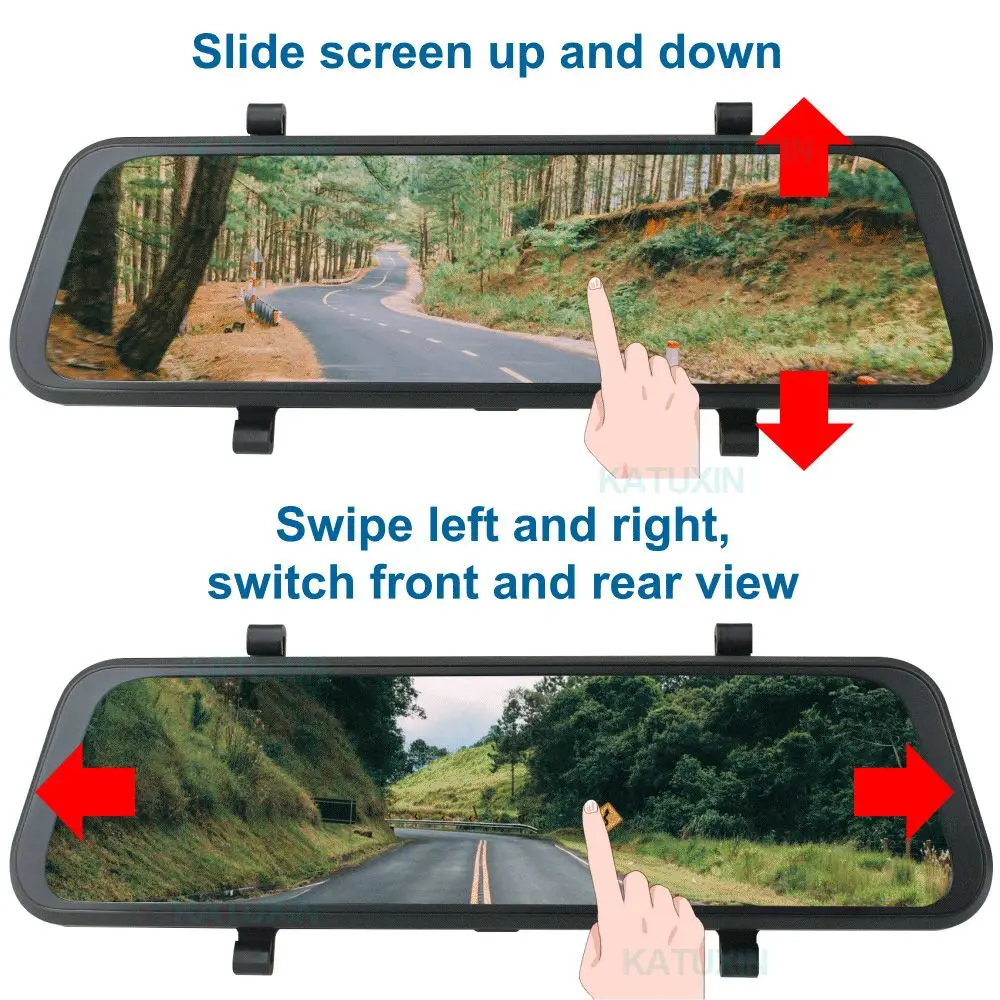 Crean un retrovisor que muestra una vista panorámica posterior