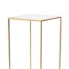 31*31*100cm Gold Flower Floor Stand Metal Column Flower Stand Flower Arrangement For Wedding Party Dinner Centerpiece 6