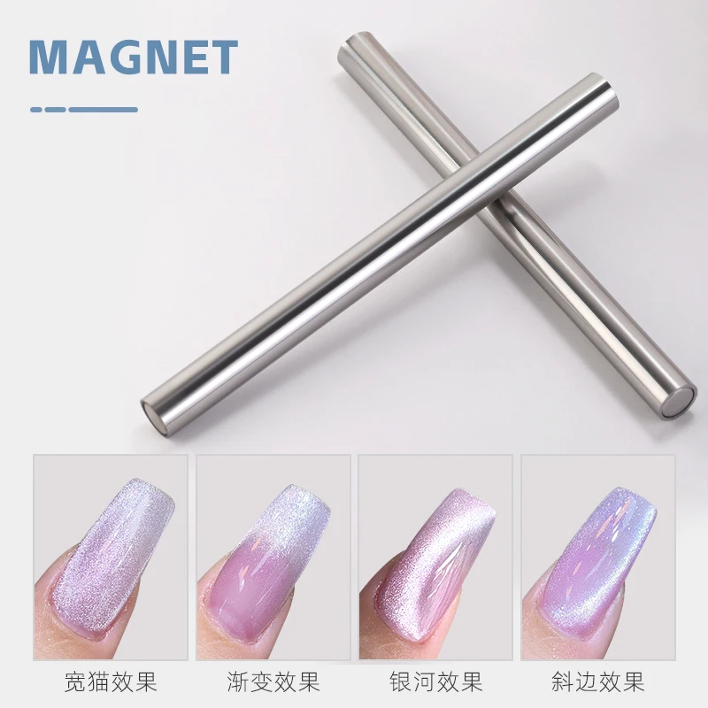 Cat Eyes Magnet Strong Effect for UV Gel Line Strip Magnetic Board Double Head Multi-function Magnetic Pen Nail Decoration Tools magnetic nail art tools