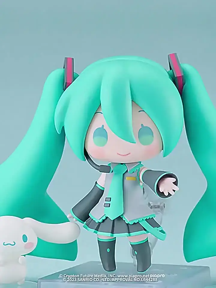 【新品未開封】特典付き 初音ミク　ねんどろいど 2306 シナモロールコラボ 初音ミク×シナモロール』より、「初音ミク」が「シナモロール