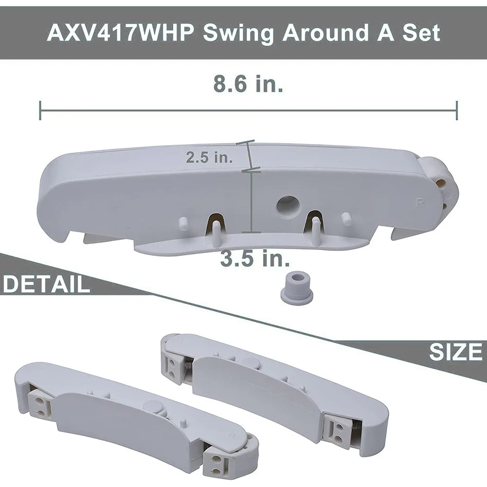 

Replace Your Pool Cleaner Parts with AXV417WHP Kit Compatible with Hayward Navigator Pool Vac Ultra Arneson Pool Vac