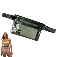 Waterproof Dry Bag Pouch For Phone Bag Adjustable Waist Strap Shoulder Bags Underwater Case For Beach Swimming Water Sports 1