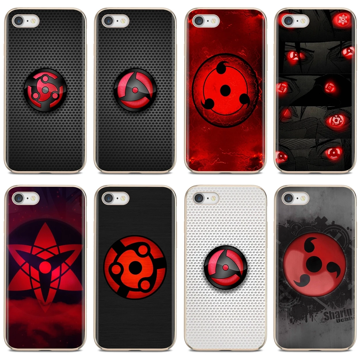 Naruto Sasuke Sharingan Eyes For Huawei Nova 2 2i 3 3i Y3 Y5 Y6 Y7 Y9 Prime 2015 2016 2017 2018 2019 Enjoy Silicone Phone Case |