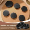10 Pcs Round Rubber Stopper Piggy Bank Plugs Money Box Covers Caps Reusable Black Storage Container Sealer Home Decor 5