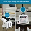 3000BTU 110V/220V Split Mobile Air Conditioner Car Air Conditioner Free Installation Camping Tent, With Wire Control, Remote Con 5
