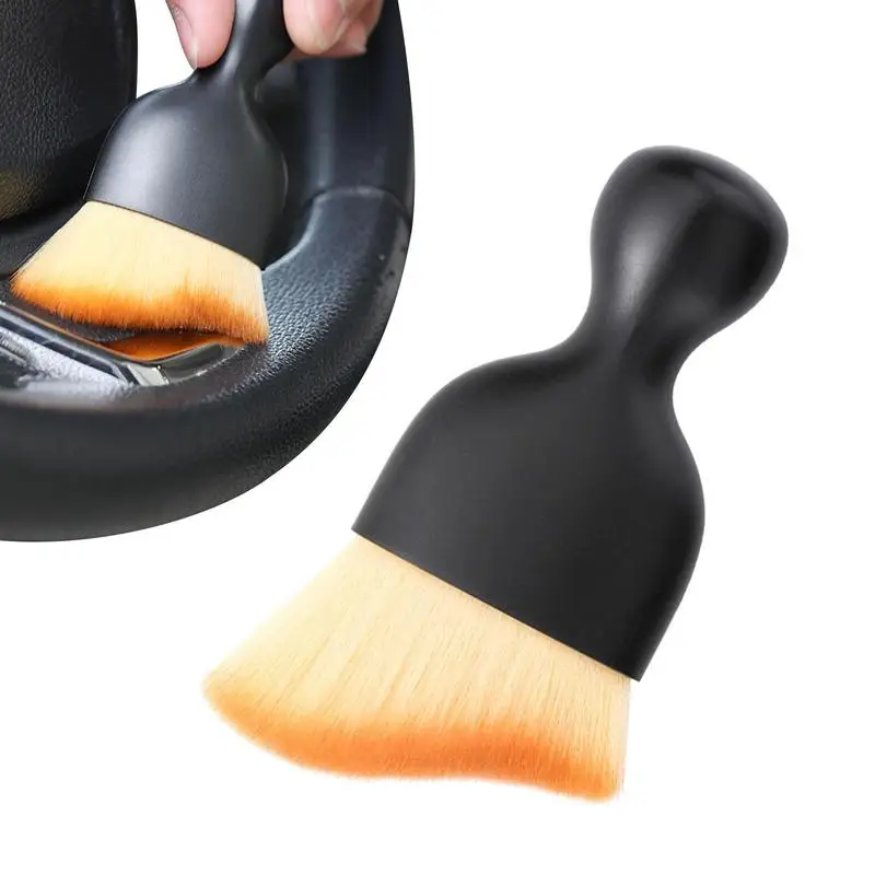 

Universal Car Soft Bristle Brush Auto Interior Dust Sweeping Washing Tool Keyboard Gap Portable Lightweight Cleaning Brush